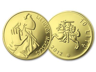 auksinė lb moneta skirta medicinai (širdies chirurgija)